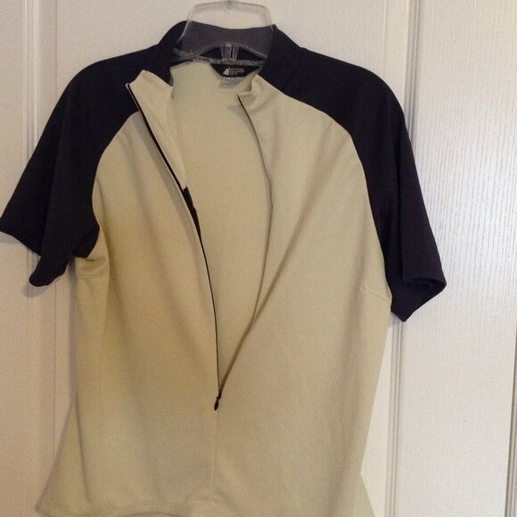 MEC Mountain Equipment Women's Cycling Top Back Pockets Short Sleeves Size L - Picture 2 of 8